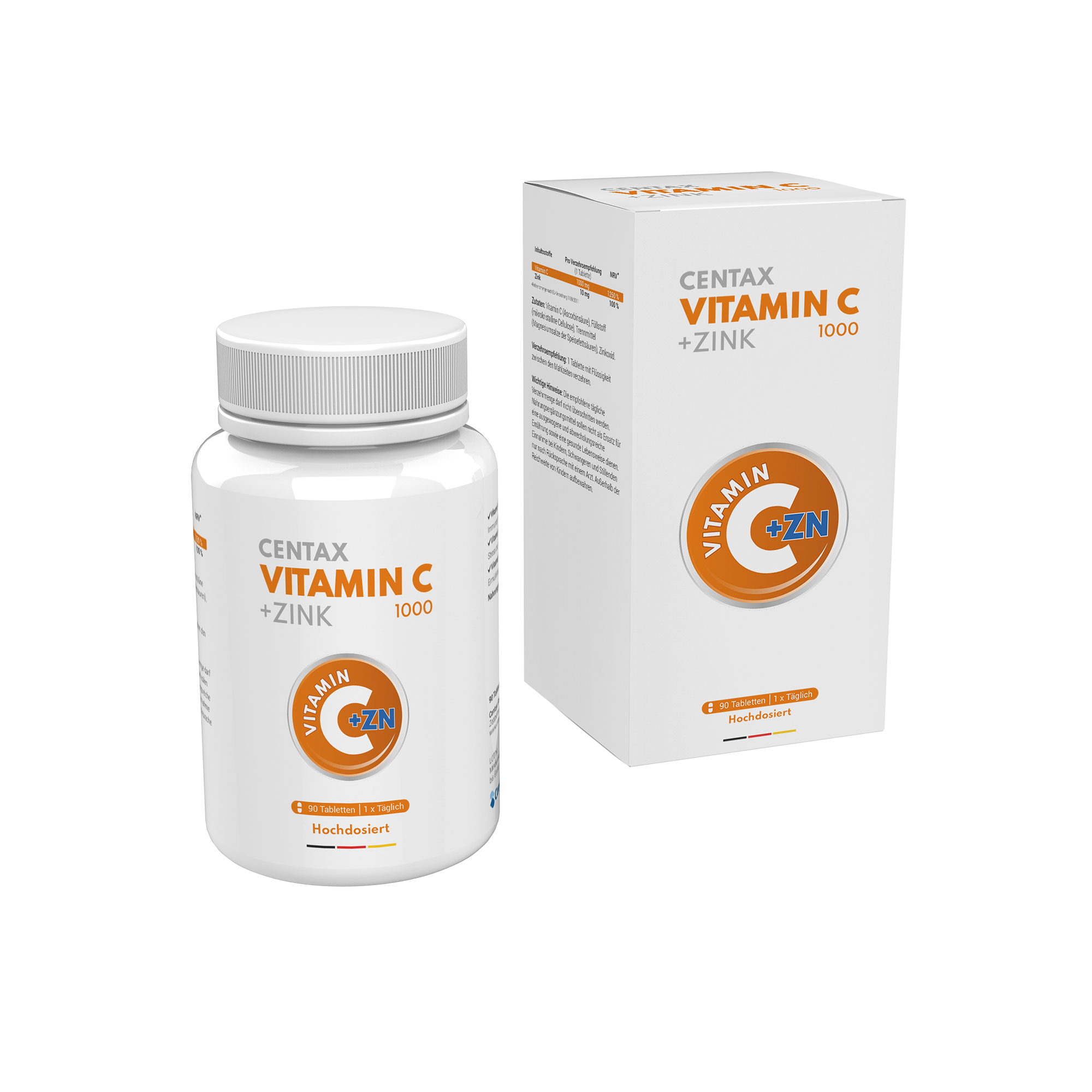 Centax Vitamin C + Zink Centax Pharma GmbH