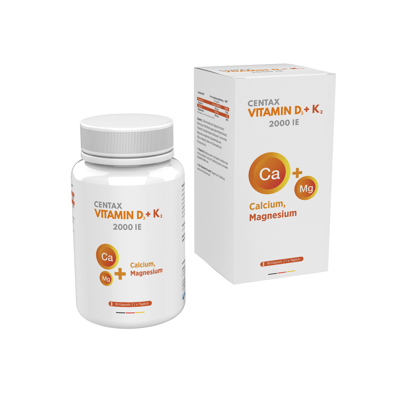 Centax Vitamin D + K Centax Pharma GmbH